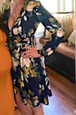 Loved this dress, fits perfect and such a nice silky material. - Keri U.