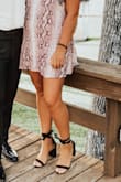 These shoes are so cute!! I bought them for a wedding and I wore them the whole night. I did not have a problem with the straps falling down or becoming loose, but I made sure to tie them very tight when I put them on. My only complaint is they did start to rub on my pinky toe a little, but that's probably because it was the first time I wore them! These shoes are beautiful, and I would recommend! - Shelbie W.