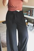 Being a curvy girl, I am very self conscious when it comes to wearing anything that shows my midriff. But when I saw other reviews that mentioned it was a more modest version and a little longer than most crop tops I decided to give it a try and I'm so glad I did! Goes great with the wide leg pants (also from Lulus!) Super comfy, form fitting but also has a little stretch to it! - Steph S.