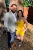 This was perfect for summer wedding guest! I ordered medium, and it was a great fit. It fits comfortably and and looked good. Got so many compliments. Material is nice and thick - Miryem K.