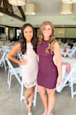 I absolutely love the color and detail of this gorgeous dress! This dress fits true to size & is form fitting to your figure (no stretch)! I wore this dress for a summer wedding and received lots of compliments. I will say the under layer rides up a little (as I was dancing) so may want to size up for a little extra length if you plan to be moving around a lot! 
#lovelulus #contest - Sarah S.