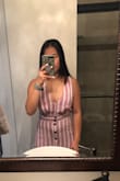 As you can see from my photos, the dress is very loose on the bust area and tight in the waist. I feel like this will be good for somebody who has a very big bust and small waist. It does not look good in person at all. I was very disappointed. I always wear size small from Lulus but not this dress. - Nadia N.