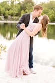 This dress is amazing. I bought it for my engagement pictures and it was a dream! It was a little roomy in the chest, but manageable by adjusting the straps! I couldn't be happier. - Sam T.