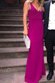 Had my altered taken and straps shortened, length was fine. Just heavy n stretchy, order a size smaller. - Molline B.