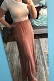 Obsessed with this maxi!! Ordered an XS and small and ended up keeping the small, the XS was a bit short. Loving this skirt, super comfy cute and versatile. Wore with another Lulus crop top and sandals on vacation and worked great. - Lauren C.