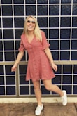Wear for work, casual date night or during the daytime. This is my go to dress. So comfortable and flattering. Wear with sneakers or wedge sandals. - Mackenzie M.