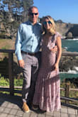 I wore this for a rehearsal dinner at a friend's wedding, and it was beautiful. I got a lot of compliments and the material and pattern was perfect. I ordered the small but had to get it altered. Would recommend sizing down. - Caitlin B.
