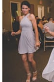 I wore to my sister's wedding. Great fit, just had to have straps altered. Loved the color and the material was a nice quality. - Katie B.