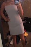 This dress fits perfectly and is super cute!!! I wore it to a wedding, but it'd be great for any event from a wedding to a formal to even a bridal shower. Super simple and fancy! - Kenadi S.