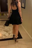 It's an elegant and sexy dress. I used it for a nice dinner. It looks elegant and so sexy, but it's nothing vulgar. It's the perfect dress for going out with your boy. It's material is strong and flexible. - Paola G.