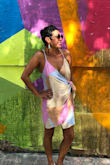I LOVE EVERYTHING about this dress! So bright in color and accentuated all the right curves, but most of all it's super comfy! This is a MUST have for a flirty summer. I received so many compliments and can't wait to wear again! Thank you Lulus for always making me feel beautiful! xoxo - Kerry T.