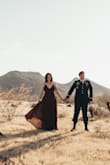I was a bit nervous about ordering this dress because of all the mixed reviews, but it was WELL worth it! It made my engagement photos well worth it!  I ordered a size large originally; however, the dress was way too large up top. I mailed it back and got a medium.
I highly suggest sizing down in my opinion. - Trisha D.