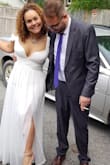I was a bit skeptical about buying my wedding dress on the Internet, but after looking everywhere and only finding puffy dresses and ones that I would have to sell a liver to buy it, I found Lulus.com. I'm extremely happy I did!
The dress is exactly like the picture, and it is absolutely gorgeous! It even fits perfectly! Yes, I had to get the hem done, but that was about it!
The dress is so so so pretty. I never wanted to take the dress off! 
Thank you Lulus. - Thyssia S.
