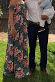 This dress was exactly what I was looking for a summer wedding. Everything was perfect (fit,length, color). I definitely had to wear heels because of the length but I prefer long dresses. Absolutely beautiful! - Jessica R.