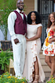 Perfect dress to compliment my beautiful home Wedding! Love love this dress!! - Camesha S.