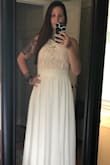 Fits perfectly! Wearing for my bridal shower and I can't wait! - Heather S.