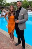 I loved the color and the material. It's very comfortable fitting dress. It's true to size. - Jessica E.