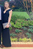 Bought this in a small and I loved this dress so much, but the chest area was a bit too large, especially when I was sitting. If I went with an XS it definitely would have been too tight though. Great material and looked a lot more high end than what I paid for! Overall I loved the dress! - Tyler P.