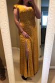 Love this dress! Slips on and off easily, very comfy. Fits a little tight but would not change sizes. I do usually wear a large so I had to go up a size due to my boobs being a DD. - Paxton B.