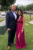 I wore this for a wedding in San Diego and received multiple compliments on it! The fit was perfect although it was longer to my liking even with 3" heels.  Overall a great buy!! - Mia C.
