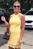 This dress was simply amazing. It fit me perfectly in every single aspect. I had compliments all day long. I walked out to have my husband zip me up and I thought he was going to have a heart attack. This dress is just stunning!! I'm going to buy in another color as well!! - Tammy P.