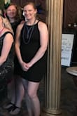 Absolutely loved the dress! Got so many compliments on it. So soft and comfortable, wore it all night without tugging or pulling at it in anyway! - Lisa R.