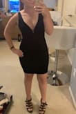 I'm obsessed with this dress! It's perfect for clubbing and dressing up! It's also so flattering and the material is comfortable and stretchy for those with bigger hips! - Jackie L.