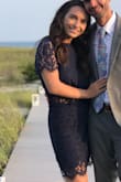 I bought this two piece and was saving it for the perfect occasion because I absolutely love it! It's snug and hugged my curves perfectly. It was comfortable and true to how it looked online. - Jackie P.