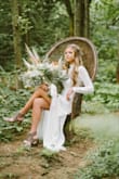 Wore this fabulous dress for a Pacific N.W., boho inspired styled shoot!  The dress fit perfectly and loved all the details on the sleeves and collar.  Can't wait to wear it again! - Daniel D.