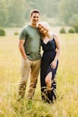 I wore this dress for our engagement pictures and it was perfect! It's comfortable, flowy, and exactly what I was looking for. You can wear a strapless bra with it too, so double win! - Stephanie W.