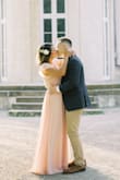 I was looking for a long pink chiffon dress with sleeves. Everywhere I looked was either sold out or not something I loved. My friend referred me to Lulus and I found this dress right away! Shipping was fast and the dress was perfect!! It was comfortable, flattering, and so gorgeous. It was really great quality too! - Ariana D.
