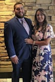 I LOVED this dress! The material was thin and perfect for a friend's summer wedding. The design was flattering and fit me just right. I wore a small wedged heal and the length was perfect and the slit was very sexy. I received SO MANY compliments throughout the night. 10/10 would recommend. - Tiffany F.