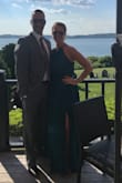 The dress is light and airy and the color is perfection! I had to get it hemmed because I'm only 5'2 but otherwise it fit perfectly! - Allison H.
