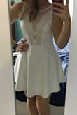 It was perfect for my graduation! I am on the taller side so I was a little nervous about exposure however it was not that bad! Nothing that a little bit of body tape can't solve. I got lots of compliments and it was a very comfortable/ breathable material without being see through. - Nicole H.