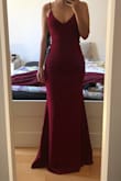 I ordered this dress to prom, and it was absolutely beautiful!! I'm usually a size XS/S and it was perfect, it fit me at the right places, the only thing was that the dress was a little to big on me since I'm small (1,60 m) - Catarina M.