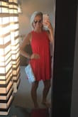 I am not sure why I purchased a Medium, but I was afraid it wouldn't work and would be too big. Bought for Vegas and wore it to the pool. It worked perfect! - Shannon M.