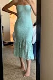 I LOVE this dress! Purchased for a wedding and can't wait to wear it! Color and fit are perfect! And the sale price is unbeatable for the quality! BUY this!!! - Nicole P.
