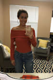 Little loose but cute. I ended up tucking it into my jeans to fit a bit tighter. - Susan L.