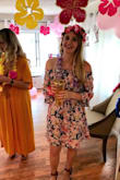 I wore this dress to my bridal shower. It was comfortable and looked great in photos. - Alexandra W.