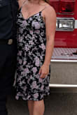 This dress fits perfectly and the thin fabric is perfect for summer! - Ashley C.