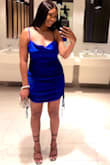 This dress is amazing! I absolutely love it. The fabric is so soft, comfortable, and cling to my body perfectly. It looks more expensive than it actually is and I received so many compliments on it! Highly recommend this dress it is gorgeous. - Keionna R.