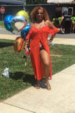 Got this to wear to a Caribbean pool party got a lot of compliments. Nice material looks expensive. I'm getting the white. - Carole A.