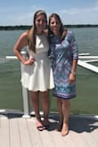 Ordered this dress for my bridal shower and it was great! A little loose but in the top, but great quality and very flattering! I got so many compliments on this dress. Loved the scalloped lines! - Alison J.