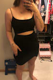 It was a perfect bachelorette party dress! The material is thick enough that I didn't even need a bra. - Andy M.