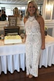 This jumpsuit is absolutely stunning and I felt like a million bucks in it. Wore it to my bridal shower and have literally never been complimented more on an outfit in my life! It's a must buy!! - Jordan M.