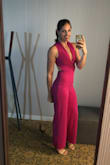 I absolutely love this piece! So comfortable and received so many compliments. This jumpsuit made me feel beautiful. I will say at first, I ordered the medium and it was too big but returned it and got the small and it fit perfectly! - Marilyn B.