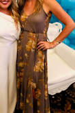 Super flowy and classy dress. Wore it for my sister-in-law's bridal shower and it was perfect for the setting. - Christine F.