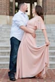 I gave myself a week to find a dress for my engagement photos and with no luck, I decided to look at Lulus. I was nervous at first because I saw the ad on Facebook. After I read reviews and saw pictures that others had posted, I thought I'd give it a try. I ordered three dresses on a Sunday at 10:30PM. I paid for one day shipping and prayed they would make it on time AND would fit. Tuesday rolled around (day of shoot) and they arrived first thing in the morning. I tried all three on and had the hardest time choosing which one to wear. All three dresses looked and felt amazing. I went with this one because it was exactly what I had envisioned. I returned the other two dresses. The return process was so simple. I am extremely happy with Lulus and recommend it to everyone. #lovelulus - Kelle J.