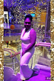 This jumpsuit was EVERYTHING!! I received several compliments. It's classy and sexy all in one! It's very stretchy and comfortable. I would definitely recommend it! - Jerikia C.