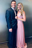 I purchased this dress for my sister in laws formal wedding and I received so many compliments. It runs a tad large but I am okay with that because I don't like my dresses to be tight. It was definitely long enough for me and I could've worn heels but I wore sandals for comfort. Definitely recommend this dress. It's very flattering. Also it doesn't wrinkle - I had it folded up in my suitcase and just hung it up prior to the wedding. - Kendra I.